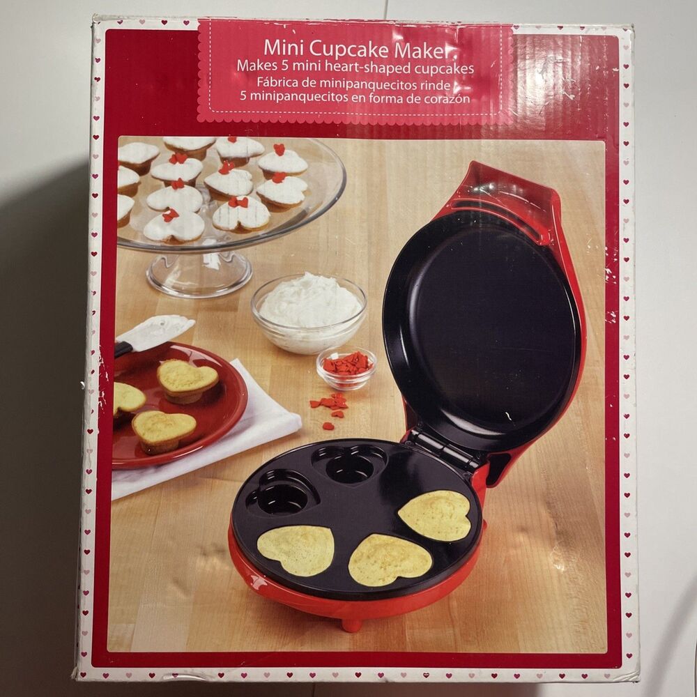Mini Heart Cupcake Maker (5) - Anniversary / Valentines Day Treats